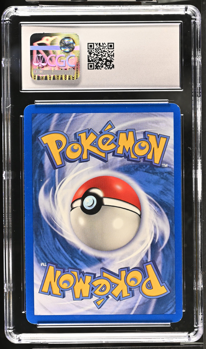 2000 Pokemon Team Rocket - 1st Edition Rainbow Energy 17/82 Holo CGC 8