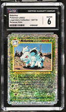 2002 Pokemon Legendary Collection Nidorina 55/110 Reverse Holo CGC 6