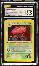 2000 Pokemon Gym Heroes - 1st Edition Erika's Vileplume 5/132 Holo CGC 8.5