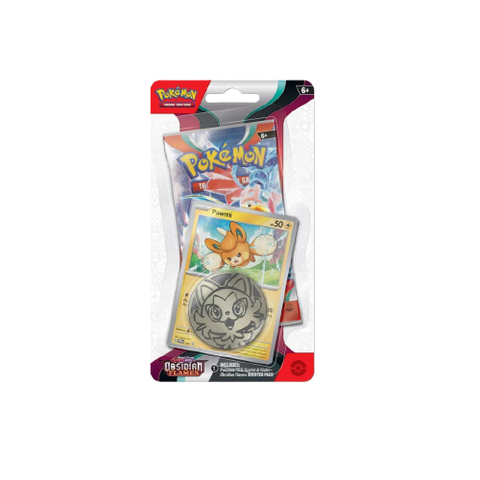 Scarlet & Violet: Obsidian Flames - Checklane Blister (Pawmi)
