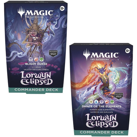 Lorwyn Eclipsed Commander Decks Set of Two