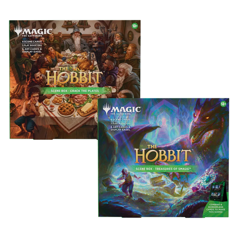 The Hobbit Scene Box - Set of 2