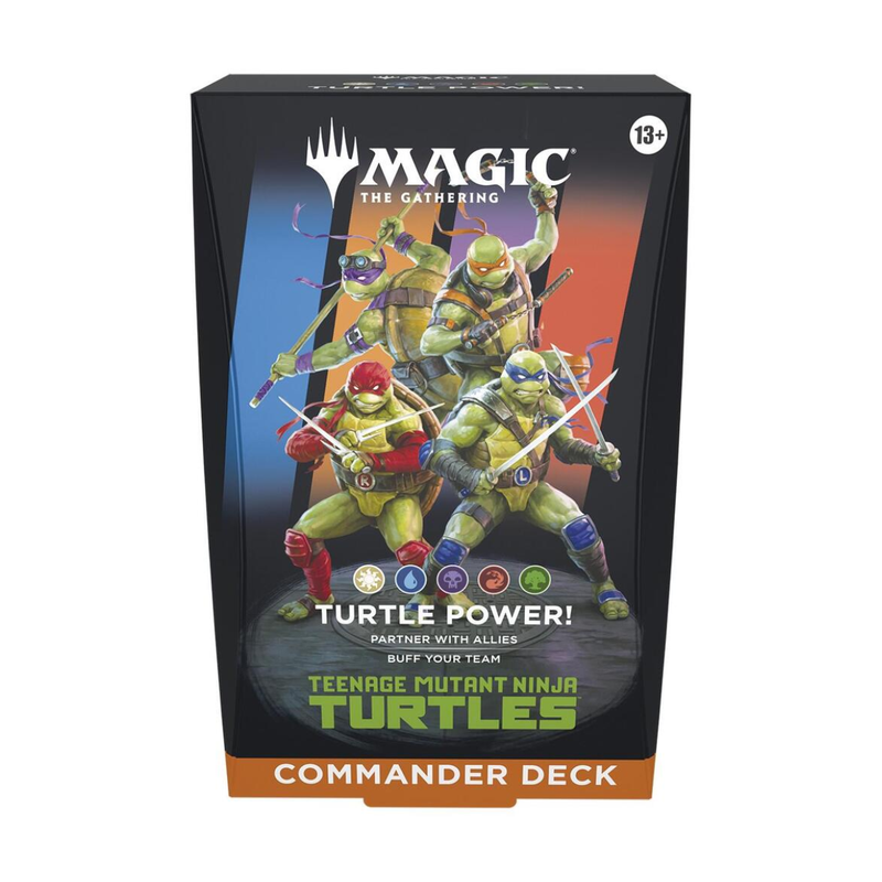 Teenage Mutant Ninja Turtles Commander Deck - Turtle Power!