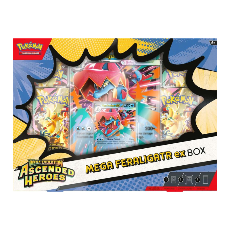 Ascended Heroes Mega Feraligatr ex Box