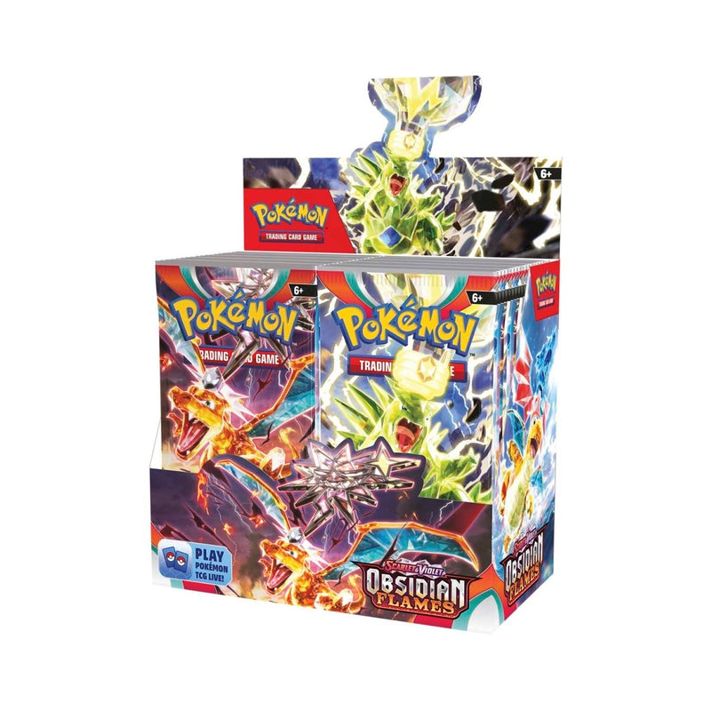 obsidian flames booster box release date Amazon.com: Pokemon Scarlet & Violet 3 Obsidian Flames Booster Box : Toys & Games