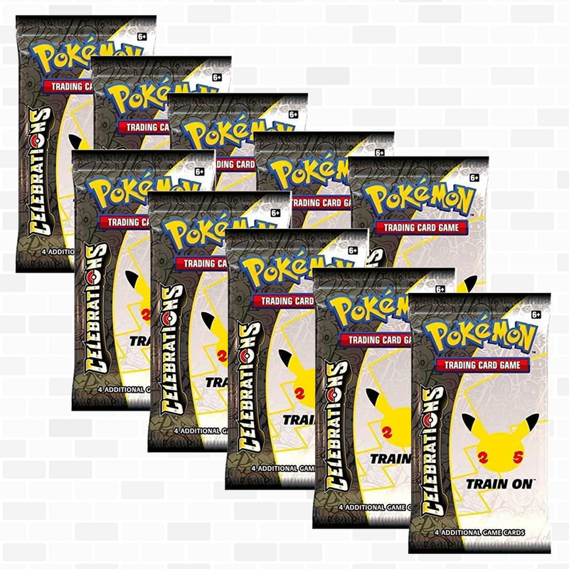 Pokemon Celebrations 10 Packs