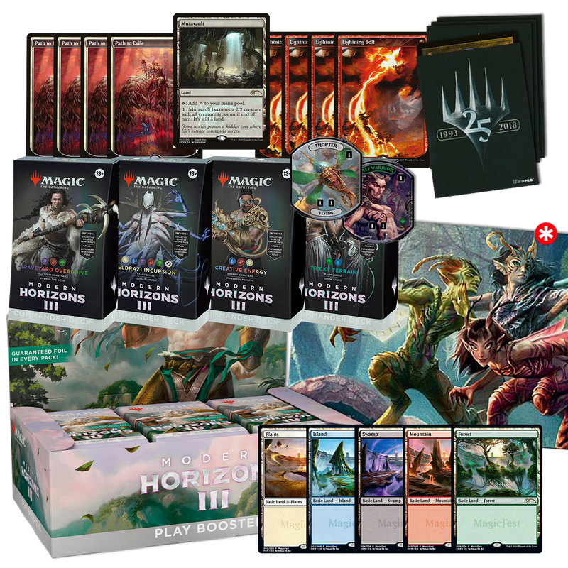 Modern Horizons 3 Play AND Commander Booster Crate