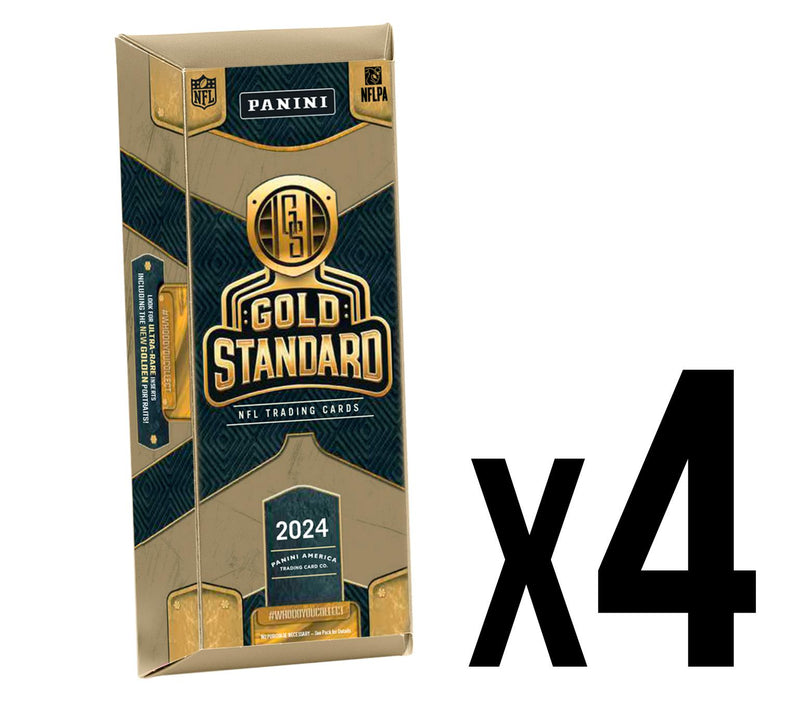 4x2024 Panini Gold Standard Hobby Boxes Break