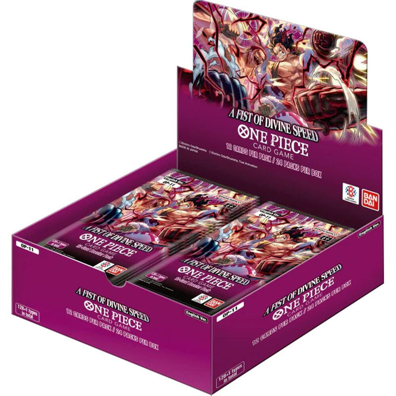 One Piece: A Fist of Divine Speed Booster Box (OP11)