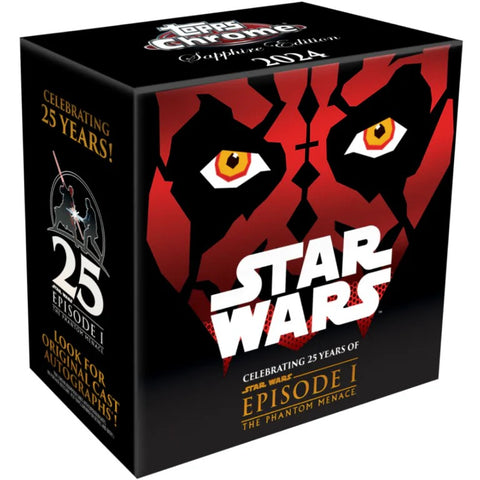 Star Wars: Chrome Sapphire Edition Hobby Box (Topps 2024)