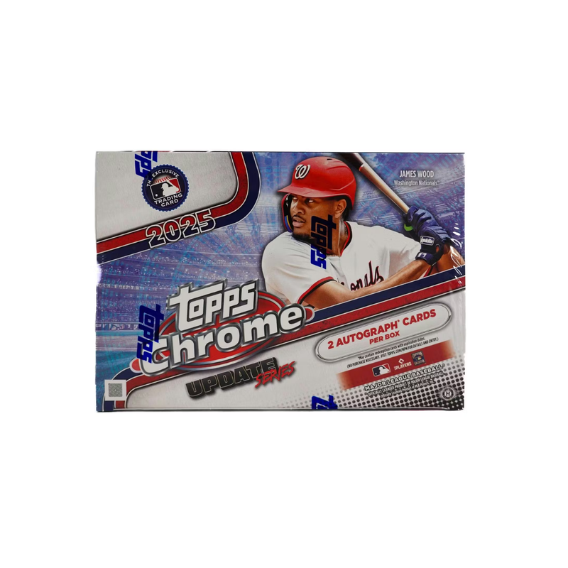 2025 Topps Chrome Baseball Update Series Breakers Delight Box