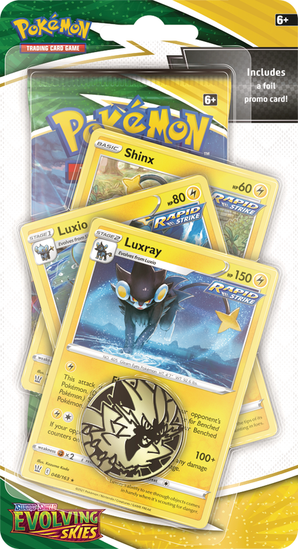 Sword & Shield: Evolving Skies - Premium Checklane Blister (Luxray) Sword & Shield: Evolving Skies - Premium Checklane Blister (Luxray)