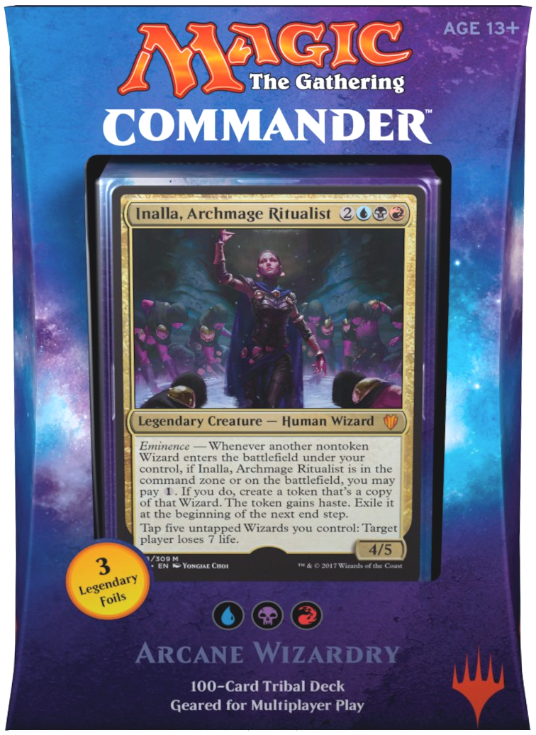 Commander 2017 - Commander Deck (Arcane Wizardry)