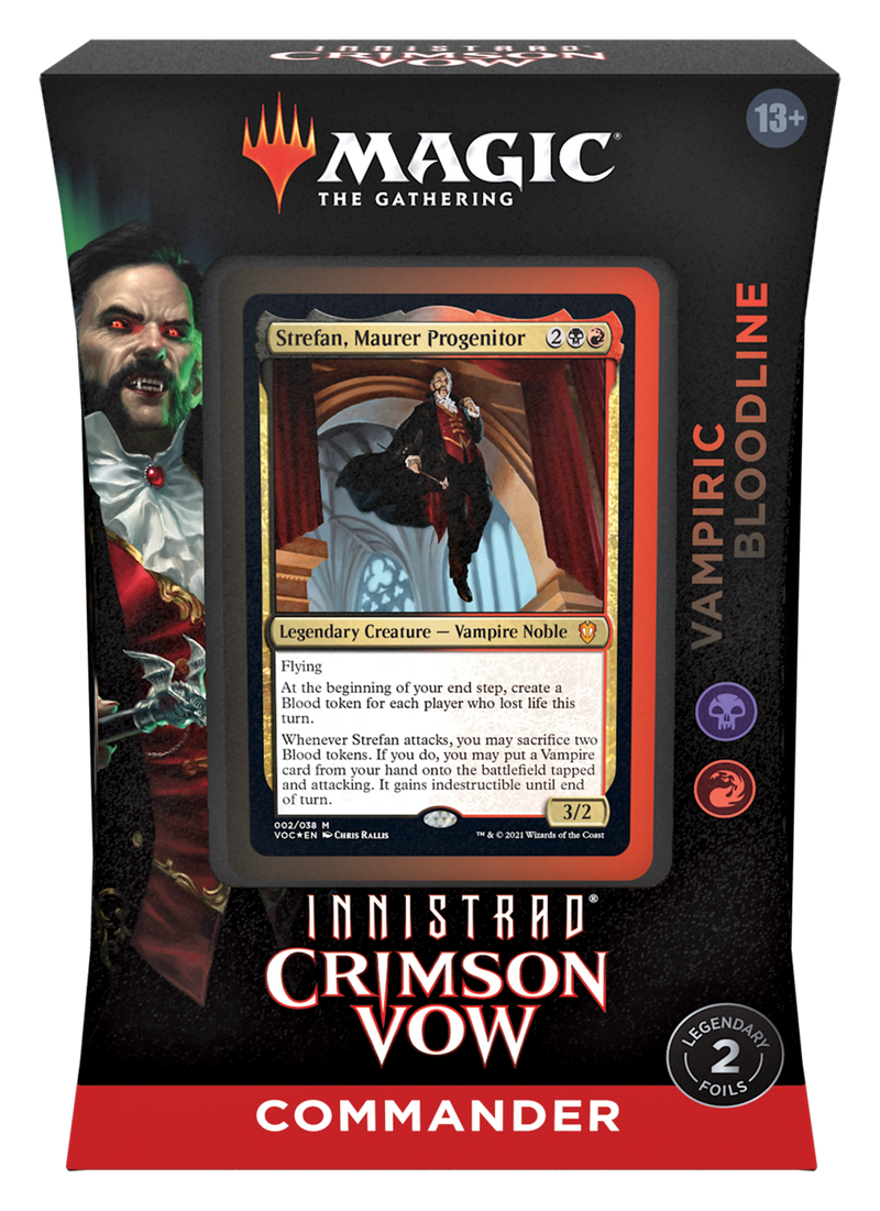 mtg crimson vow commander cards Innistrad: Crimson Vow
