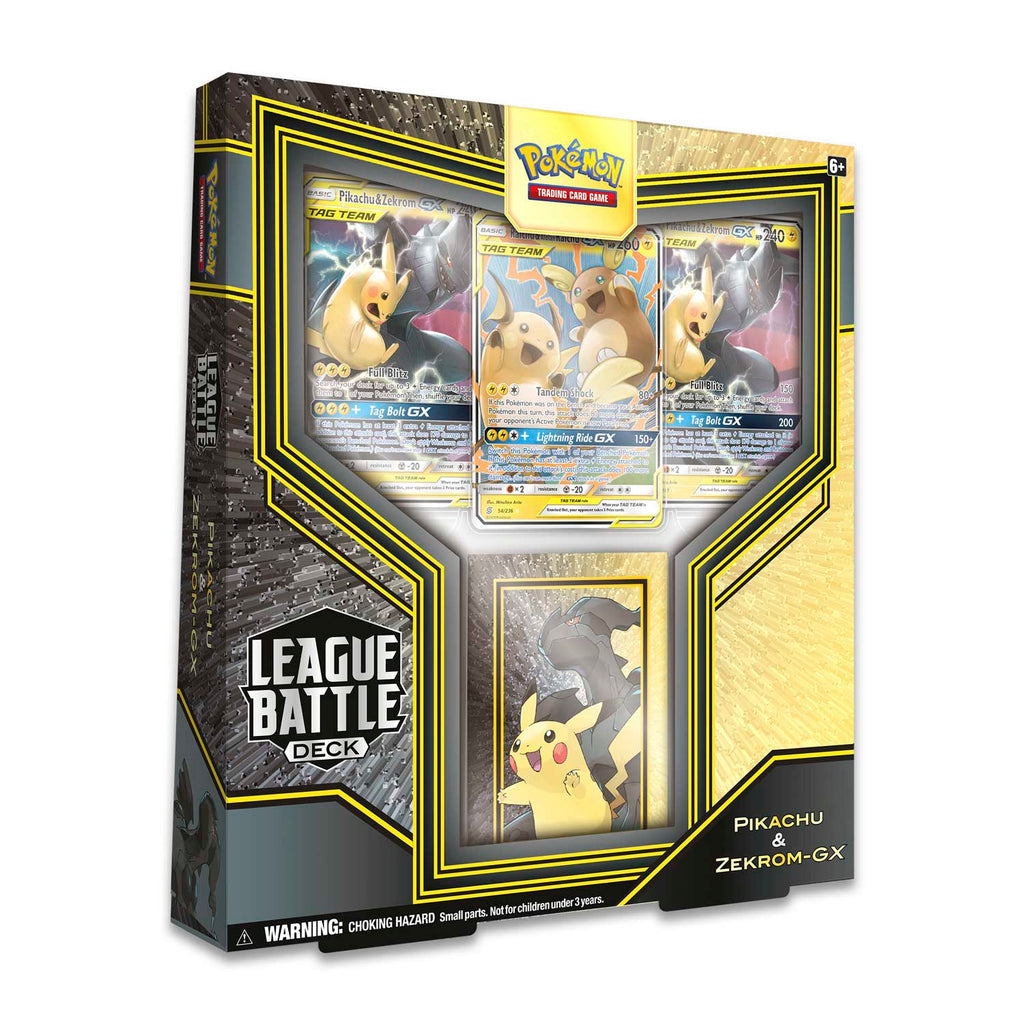 pokemon pikachu and zekrom gx card Sword & Shield