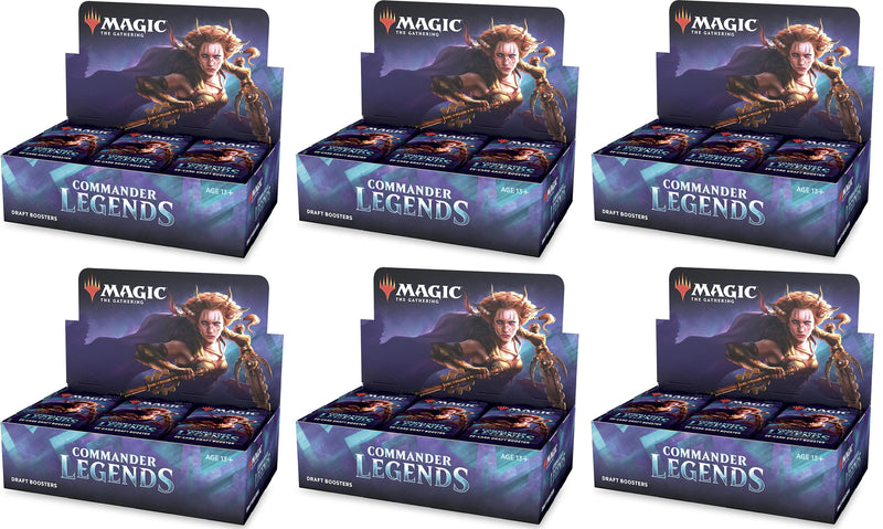 Commander Legends - Draft Booster Case Commander Legends - Draft Booster Case