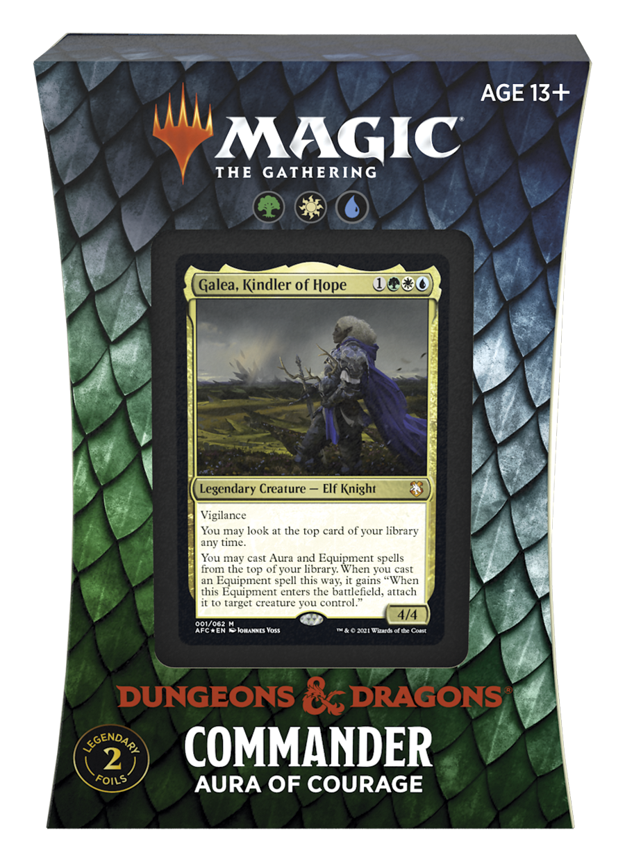 mtg dungeons and dragons commander deck Dungeons & Dragons: Adventures in the Forgotten Realms