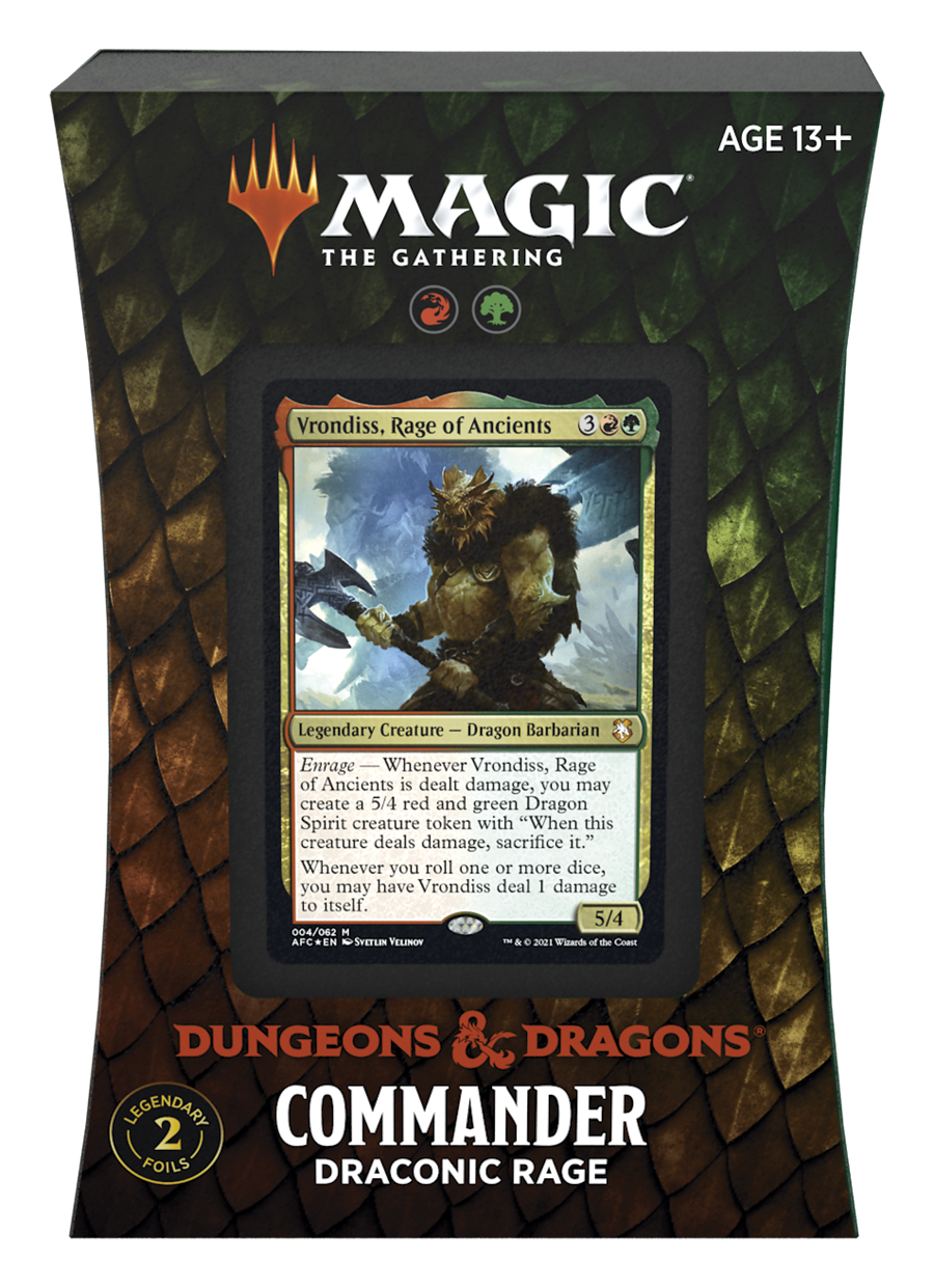 Dungeons & Dragons: Adventures in the Forgotten Realms - Commander Dec Dungeons & Dragons: Adventures in the Forgotten Realms - Commander Dec