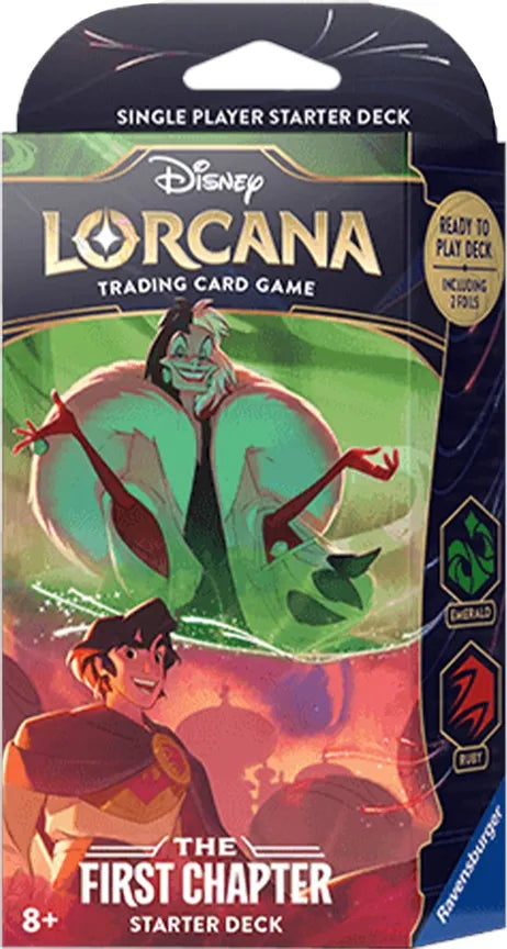 Lorcana: The First Chapter - Starter Deck (Emerald & Ruby) Lorcana: The First Chapter - Starter Deck (Emerald & Ruby)