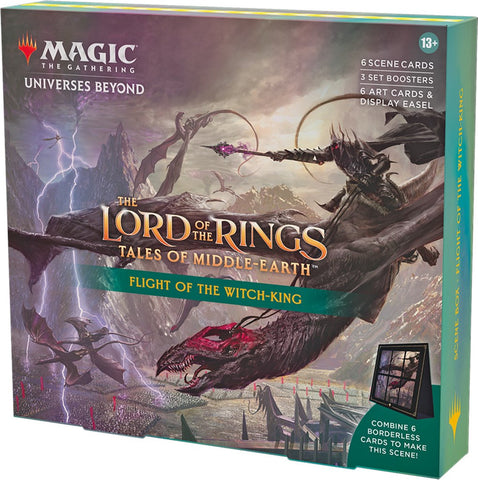 The Lord of the Rings Scene Box Flight of the Witch-King