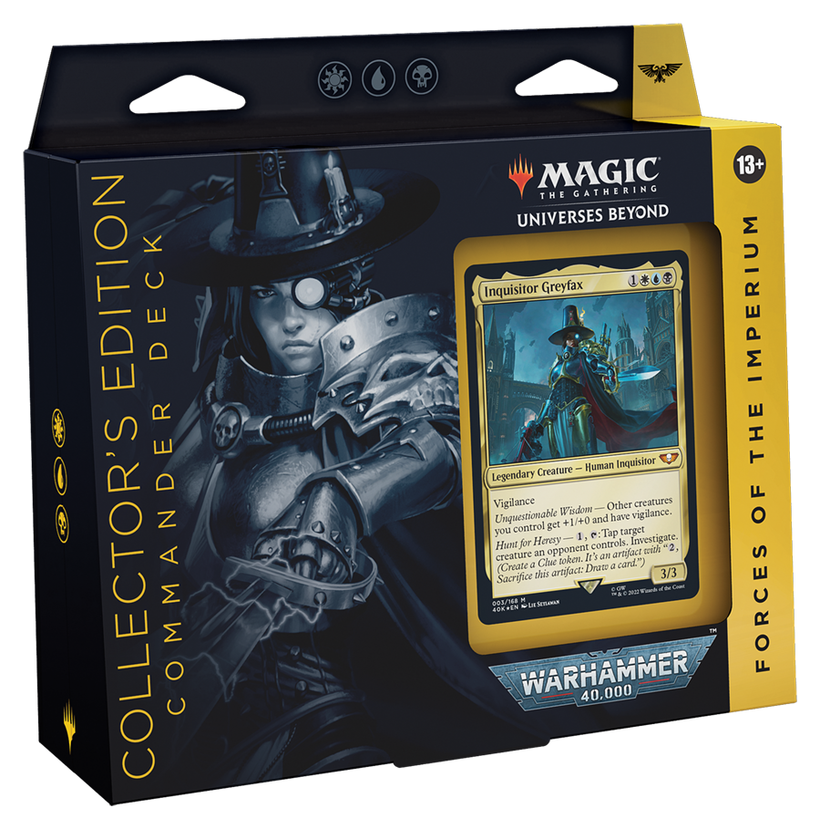 Universes Beyond: Warhammer 40,000 - Commander Deck (Forces of the Imp Universes Beyond: Warhammer 40,000 - Commander Deck (Forces of the Imp