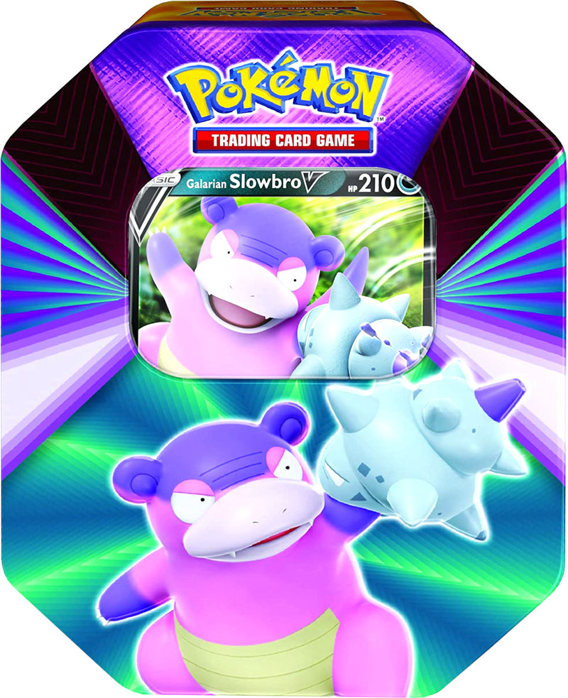 Sword & Shield: Vivid Voltage - V Forces Tin (Galarian Slowbro V) Sword & Shield: Vivid Voltage - V Forces Tin (Galarian Slowbro V)