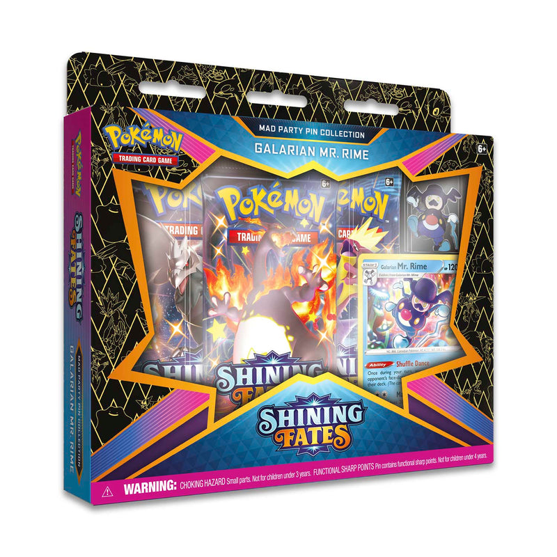 Shining Fates - Mad Party Pin Collection (Galarian Mr. Rime) Shining Fates - Mad Party Pin Collection (Galarian Mr. Rime)