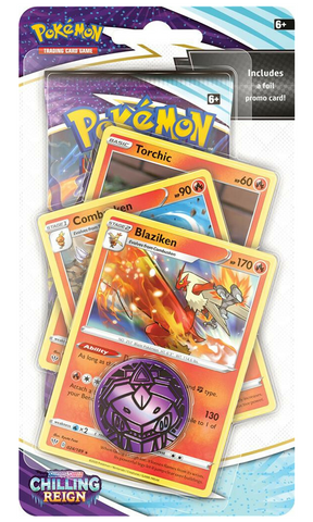 Sword & Shield: Chilling Reign - Premium Checklane Blister (Blaziken)
