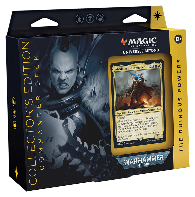 Universes Beyond: Warhammer 40,000 - Commander Deck (The Ruinous Powers - Collector's Edition)