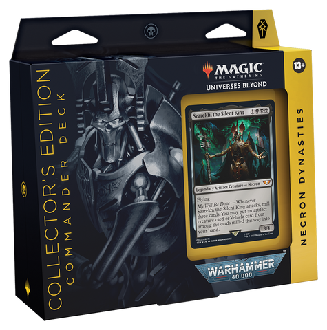 Universes Beyond: Warhammer 40,000 - Commander Deck (Necron Dynasties - Collector's Edition)