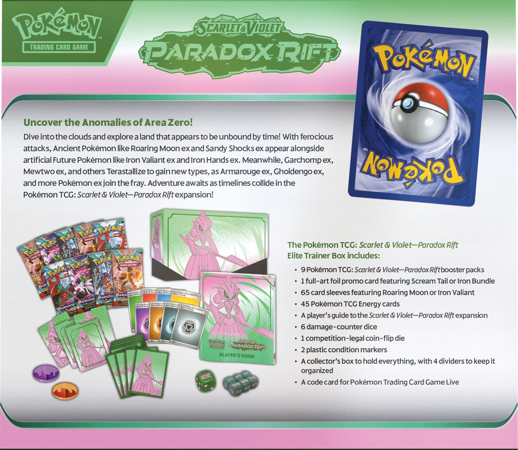 pokemon paradox rift cards list Scarlet & Violet: Paradox Rift