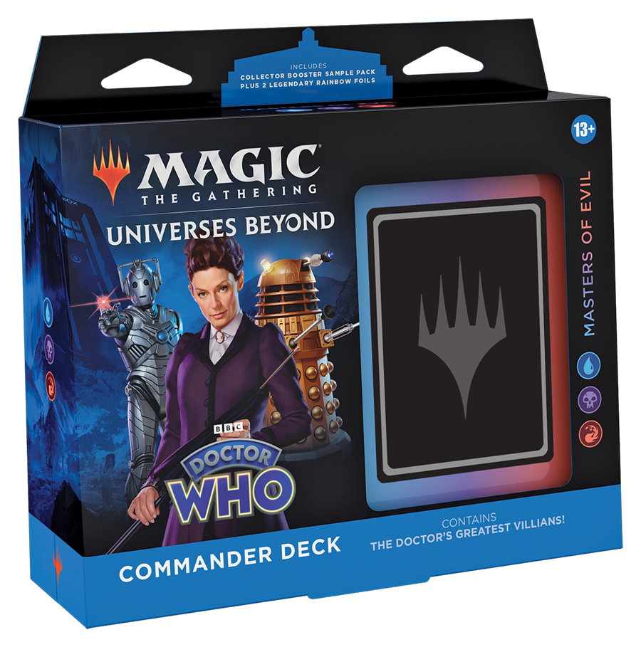 mtg rainbow commander deck Doctor Who