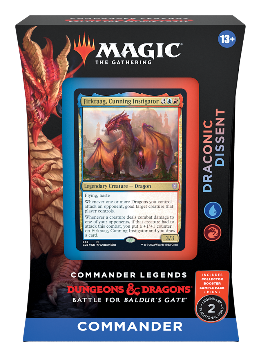 Commander Legends: Battle for Baldur's Gate - Commander Deck Display Commander Legends: Battle for Baldur's Gate - Commander Deck Display
