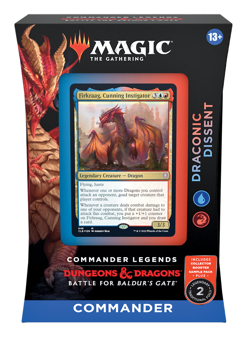 Commander Legends: Battle for Baldur's Gate - Commander Deck Display Commander Legends: Battle for Baldur's Gate - Commander Deck Display