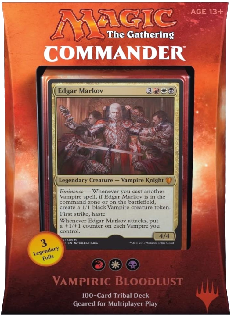 Commander 2017 - Commander Deck (Vampiric Bloodlust) Commander 2017 - Commander Deck (Vampiric Bloodlust)