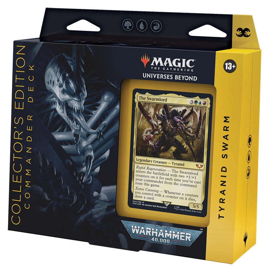 Universes Beyond: Warhammer 40,000 - Commander Deck (Tyranid Swarm - C Universes Beyond: Warhammer 40,000 - Commander Deck (Tyranid Swarm - C
