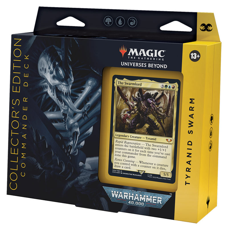 Universes Beyond: Warhammer 40,000 - Commander Deck (Tyranid Swarm - C Universes Beyond: Warhammer 40,000 - Commander Deck (Tyranid Swarm - C