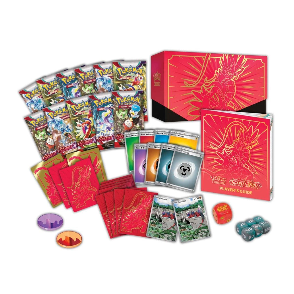 Scarlet & Violet - Elite Trainer Box (Koraidon) (Pokemon Center Exclus Scarlet & Violet - Elite Trainer Box (Koraidon) (Pokemon Center Exclus