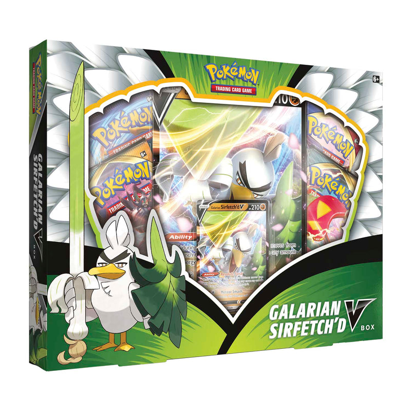 Sword & Shield: Darkness Ablaze - Galarian Sirfetch’d V Box