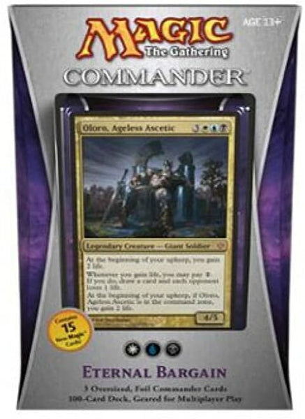 mtg commander decks 2013 Commander 2013: Eternal Bargain (White/Blue/Black)