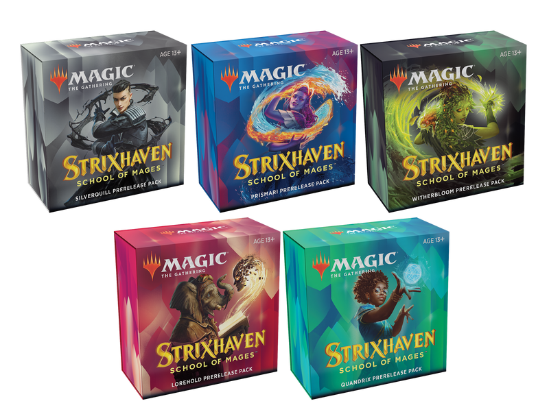 Strixhaven: School of Mages - Prerelease Packs (Set of 5) Strixhaven: School of Mages - Prerelease Packs (Set of 5)