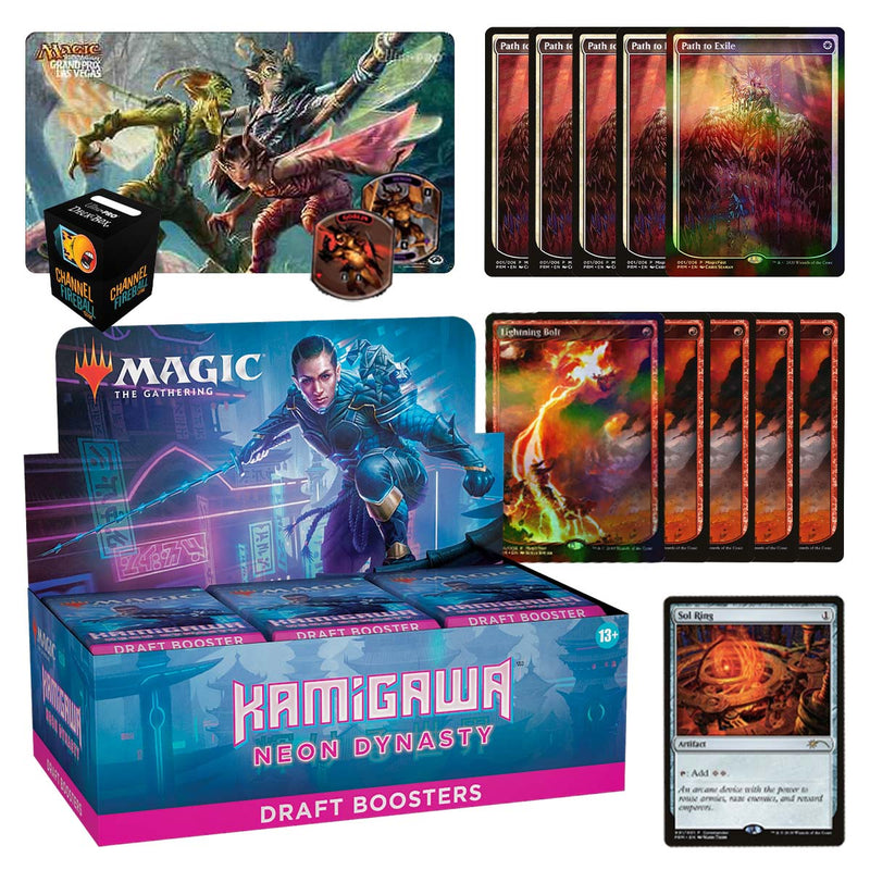 Kamigawa Neon Dynasty Draft Booster Crate | Magic: The Gathering | Great MTG Gift