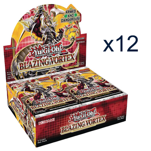 Blazing Vortex - Booster Box Case (1st Edition)