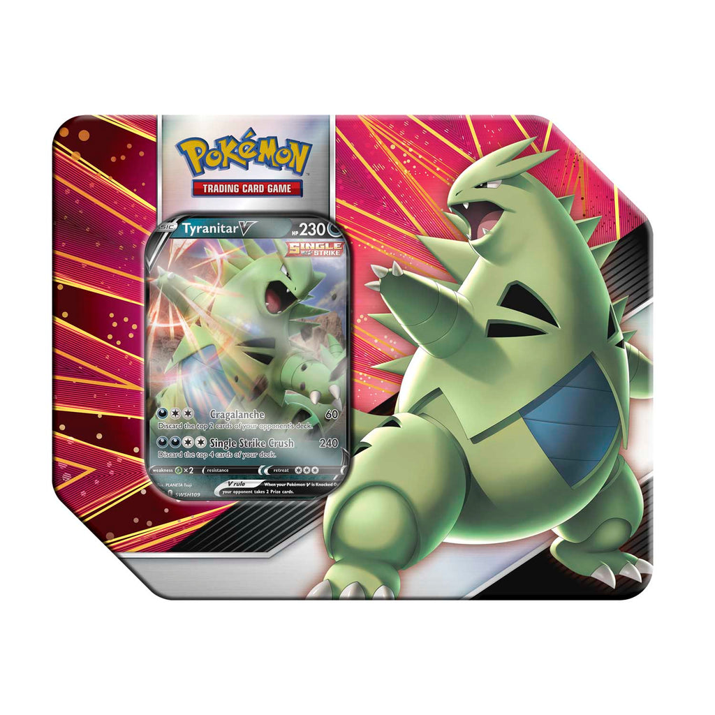tyranitar booster box Pokemon Lucario V & Tyranitar V Heavy Hitter Premium Collection Box