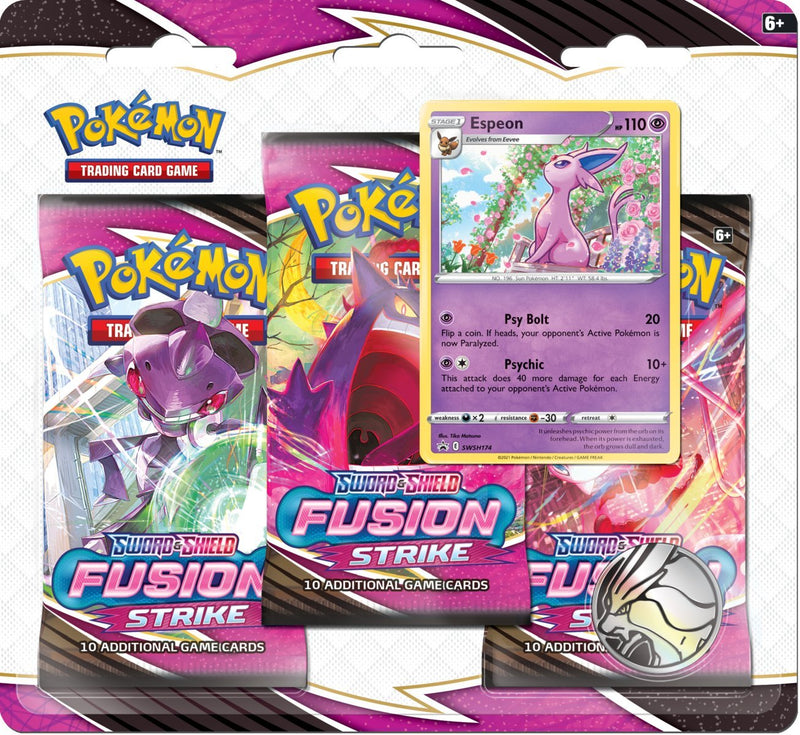 pokemon fusion strike card pack ETB - Sleeves and Deck Box Discover new power combos and a wide range of Pokmon with the Pokmon TCG Fusion Strike Booster Pack Sword & Shield: Fusion Strike