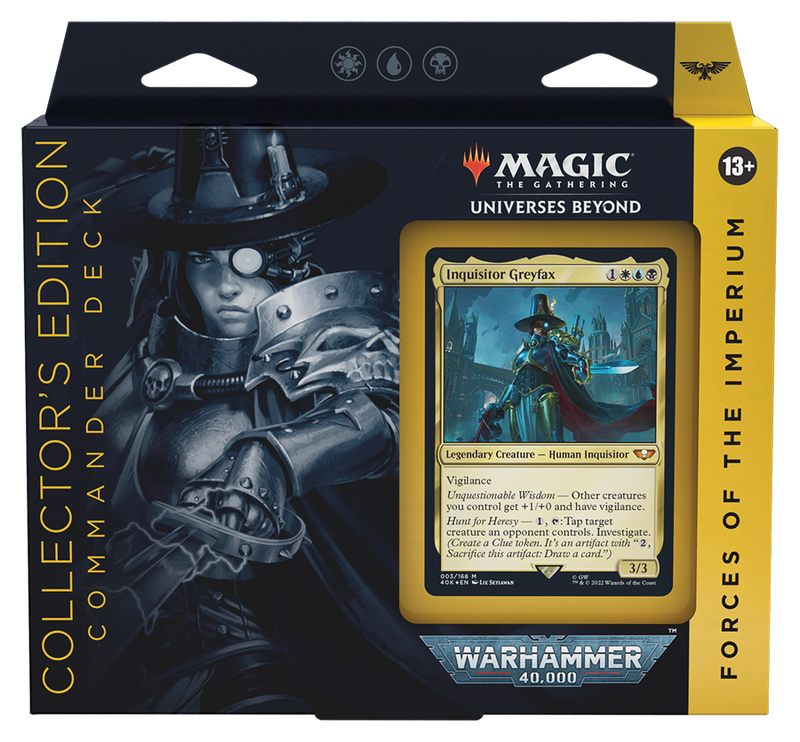 mtg 40k commander deck list Warhammer 40,000 Commander Decklists