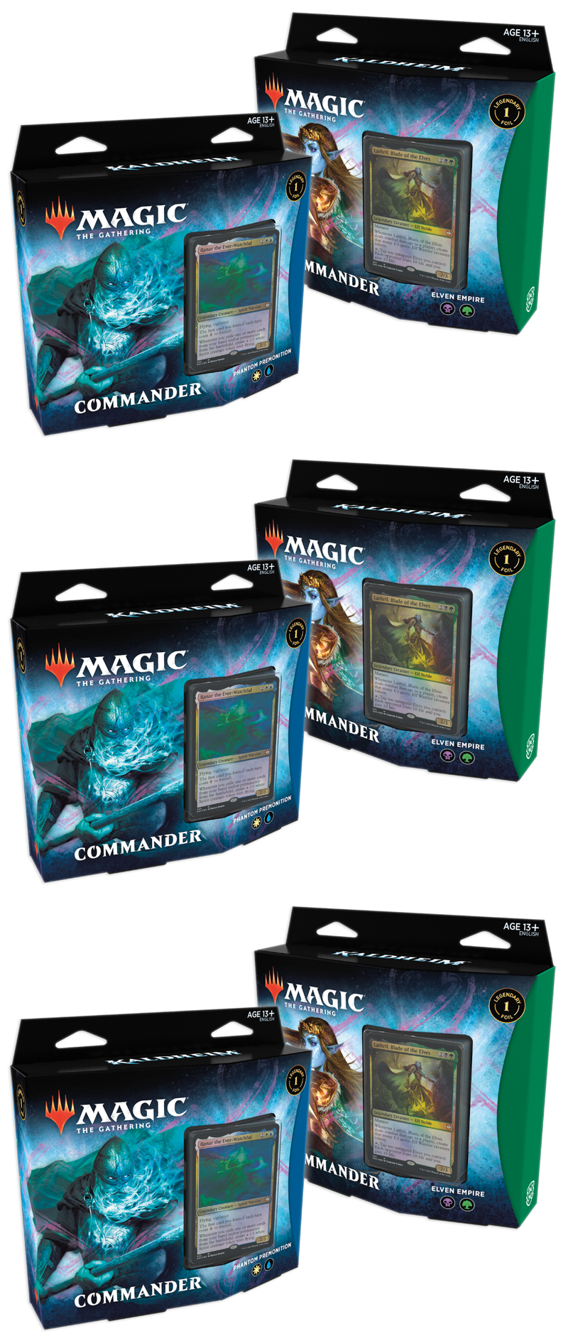 Kaldheim - Commander Deck Display Kaldheim - Commander Deck Display