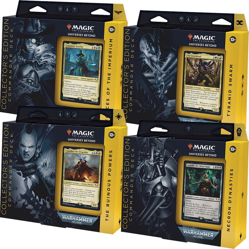 Universes Beyond: Warhammer 40,000 - Commander Deck Display (Collector Universes Beyond: Warhammer 40,000 - Commander Deck Display (Collector