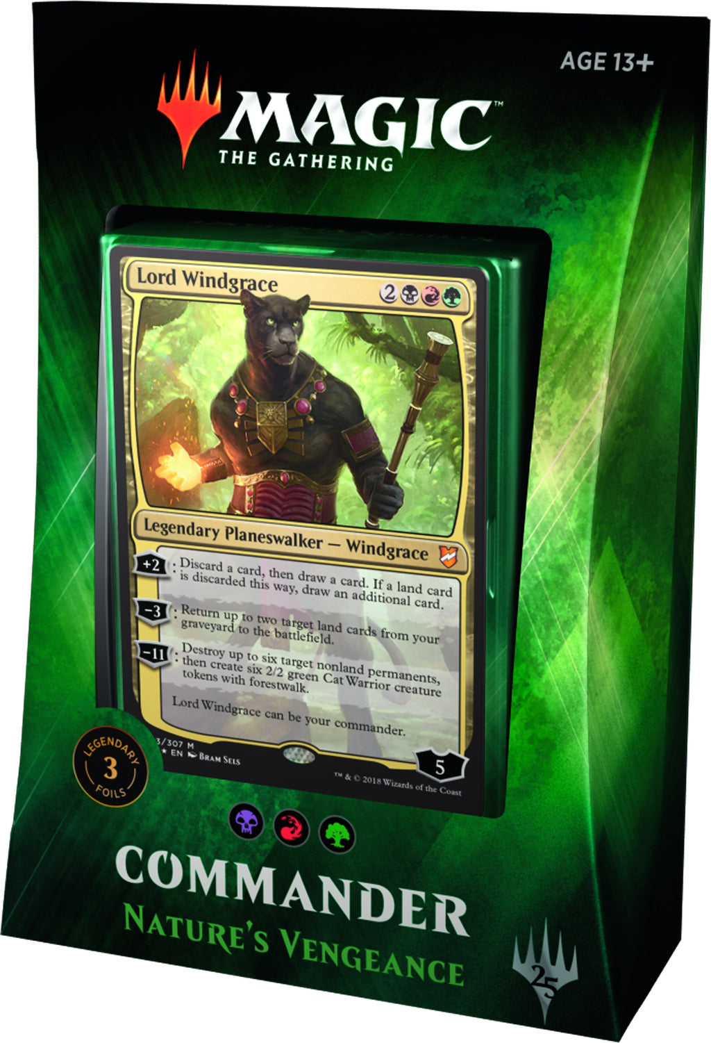 Commander 2018 - Commander Deck (Nature's Vengeance) Commander 2018 - Commander Deck (Nature's Vengeance)