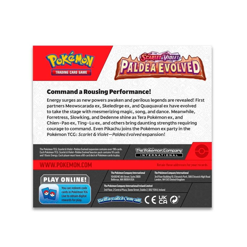 Scarlet & Violet: Paldea Evolved - Booster Box Scarlet & Violet: Paldea Evolved - Booster Box